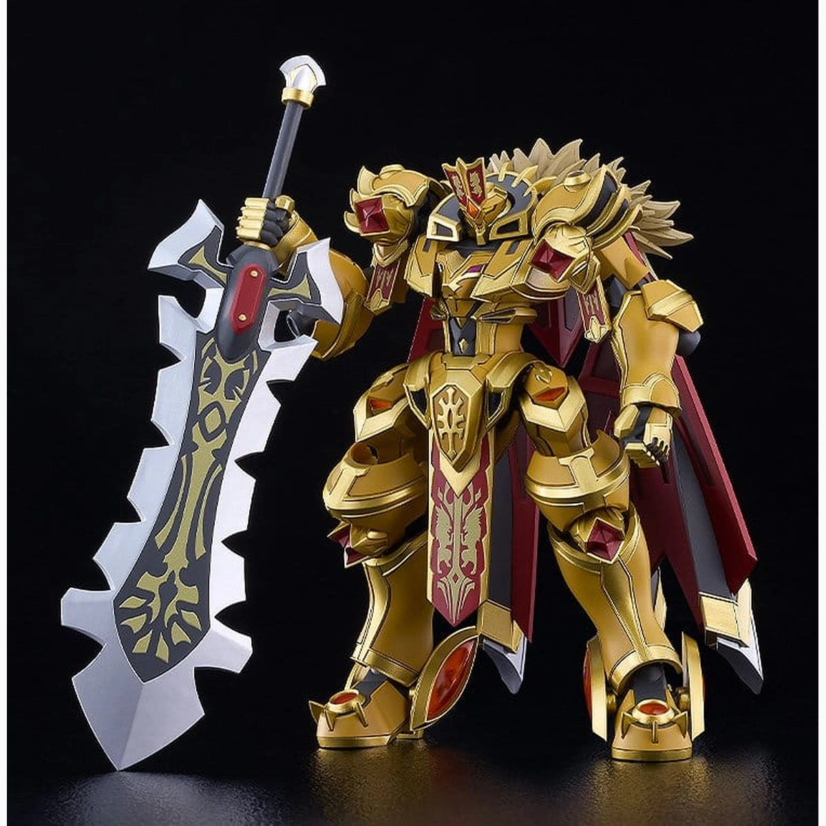 Knight's & Magic Plastic Model Kit Moderoid Goldleo 135mm - Image 3