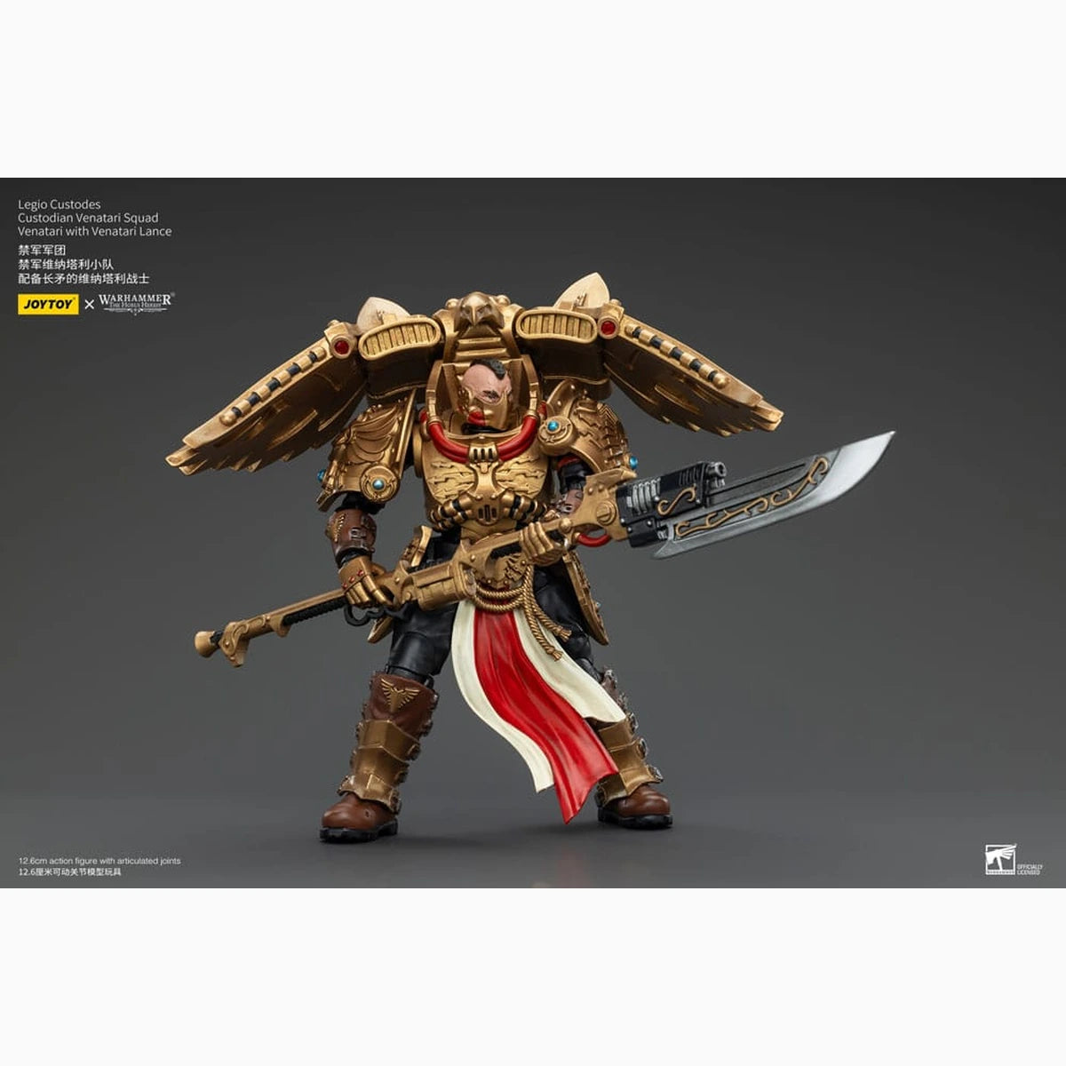 Warhammer The Horus Heresy figurine 1/18 Legio Custodes Custodian Venatari Squad Venatari with Venatari Lance 13 cm - Image 5