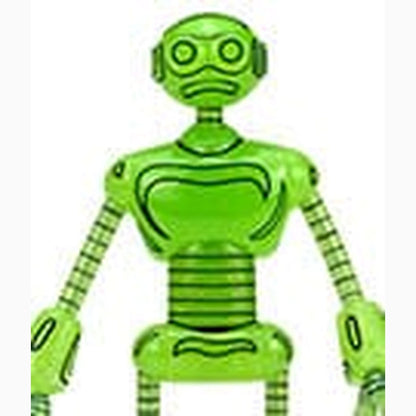 Tortues Ninja (Mirage Comics) figurine Transmat Fugitoid GID 18 cm - Image 2