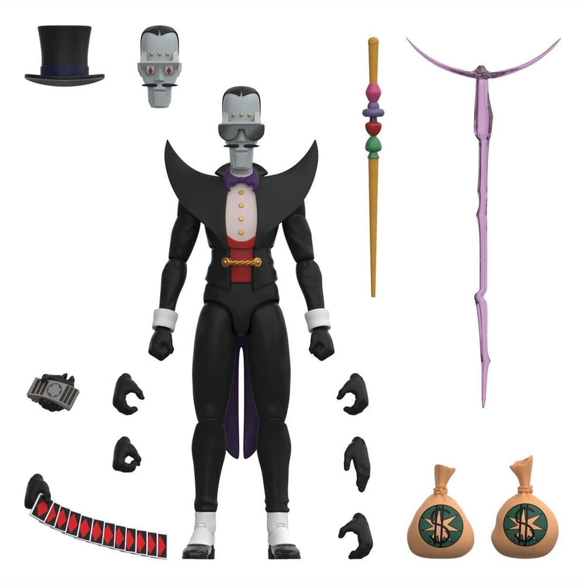 Silver Hawks Ultimates figurine Wave 08 Poker-Face (Toon) - Image 1