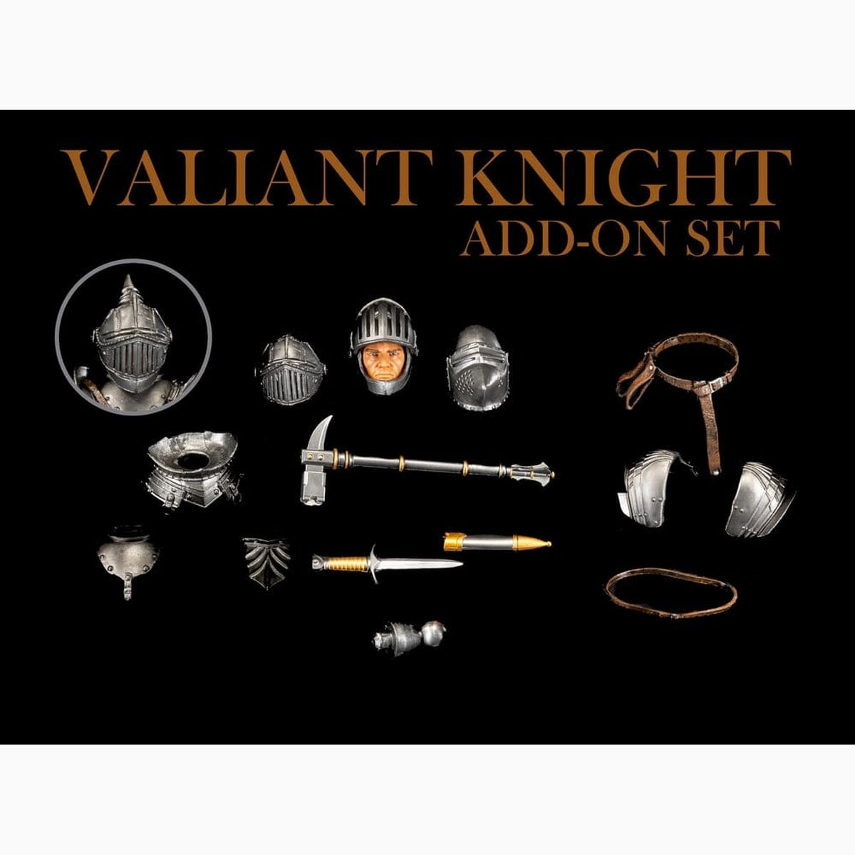 Mythic Legions: Reinforcement 3 accessoires pour figurines Valiant Knight Add-On Set - Image 1