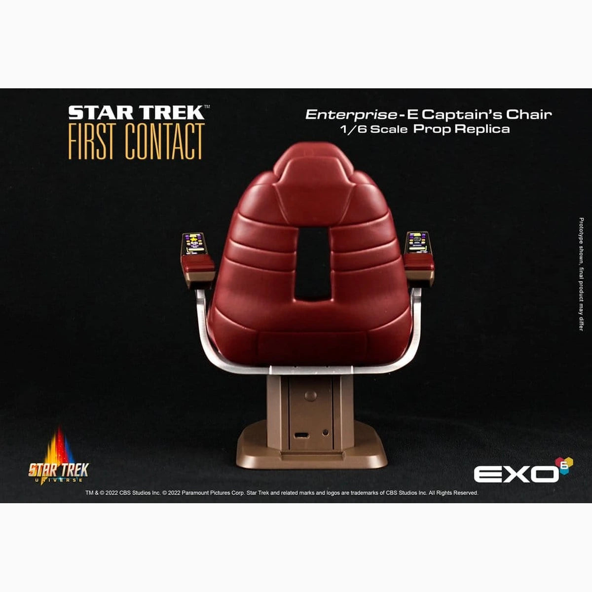 Star Trek : Premier Contact réplique 1/6 Captain's Chair 15 cm - Image 6
