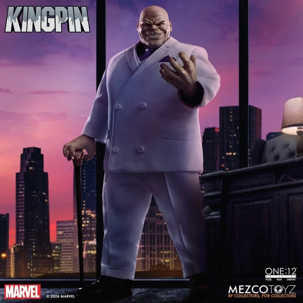 Marvel Comics One:12 Collective figurine 1/12 Kingpin 18 cm - Image 5