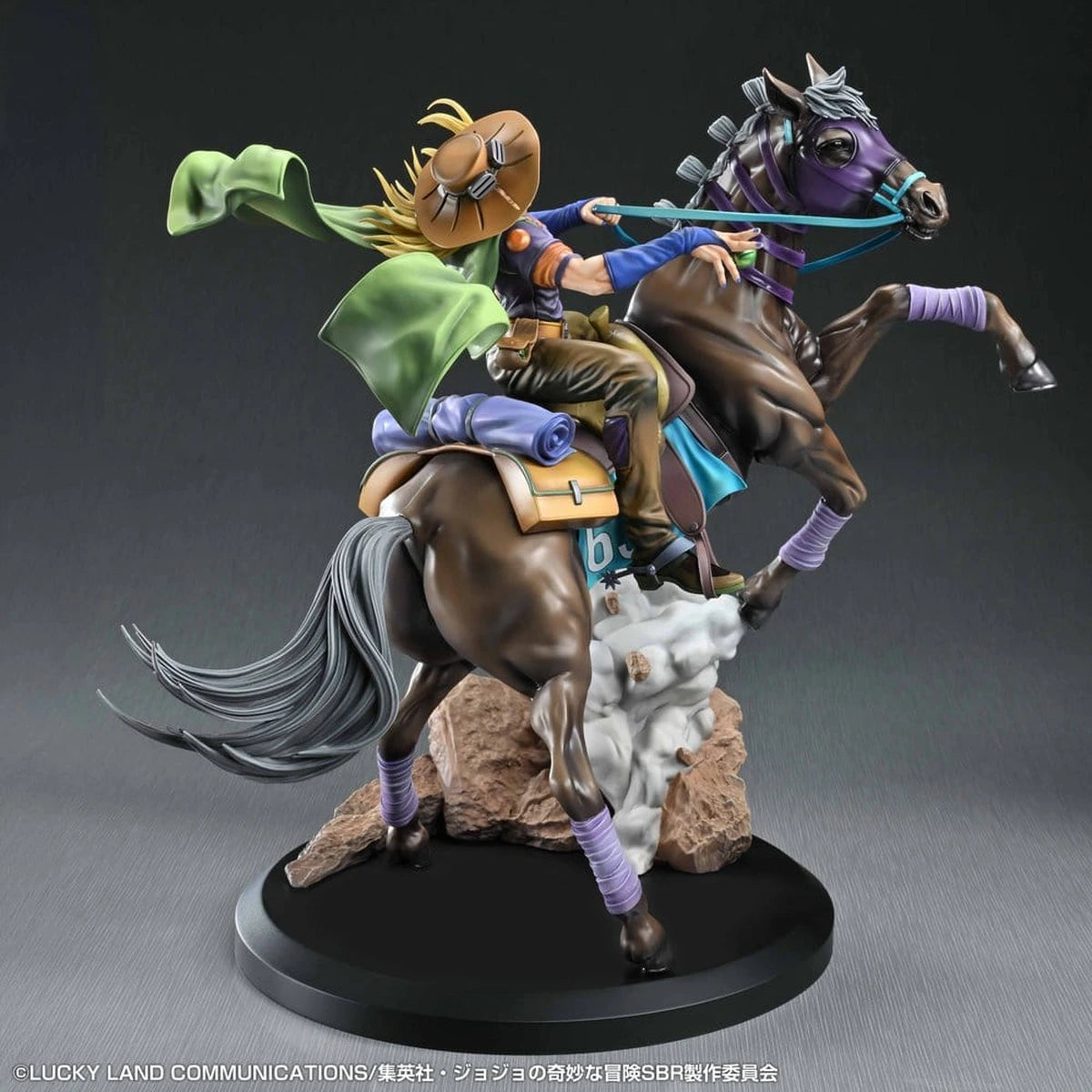 JoJo's Bizarre Adventure: Steel Ball Run figurine Gyro Zeppeli & Valkyrie 31 cm - Image 6