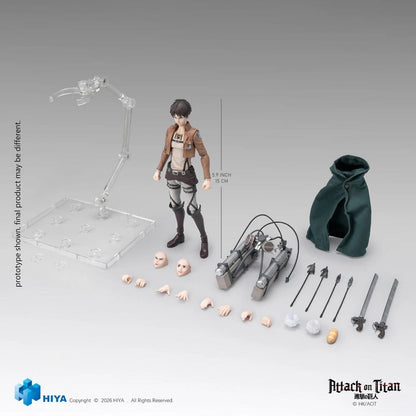 Attack on Titan Exquisite Basic Series figurine 1/12 Eren Yeager 15 cm - Image 5