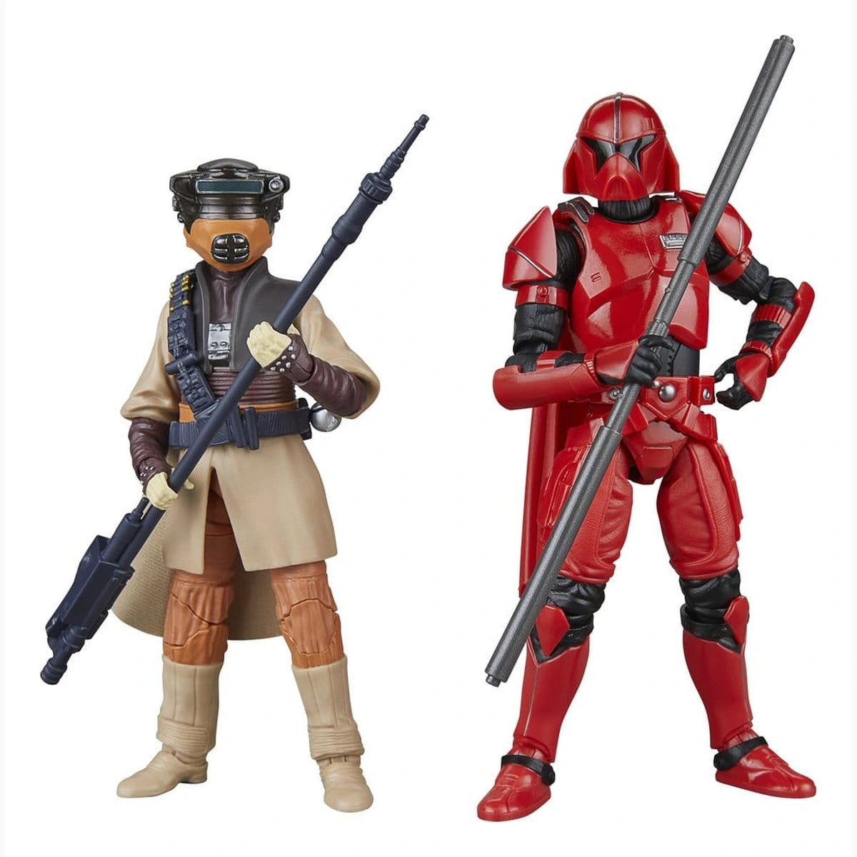 Star Wars: Shadows of the Empire Black Series figurines Luke Skywalker (Imperial Guard) & Princess Leia Organa (Boushh) 15 cm - Image 1