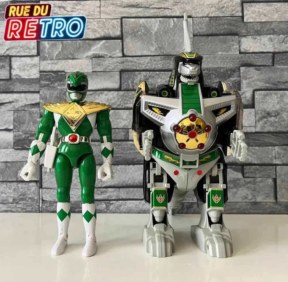 Dragon Zord & Green Rangers / Power Rangers Figurines