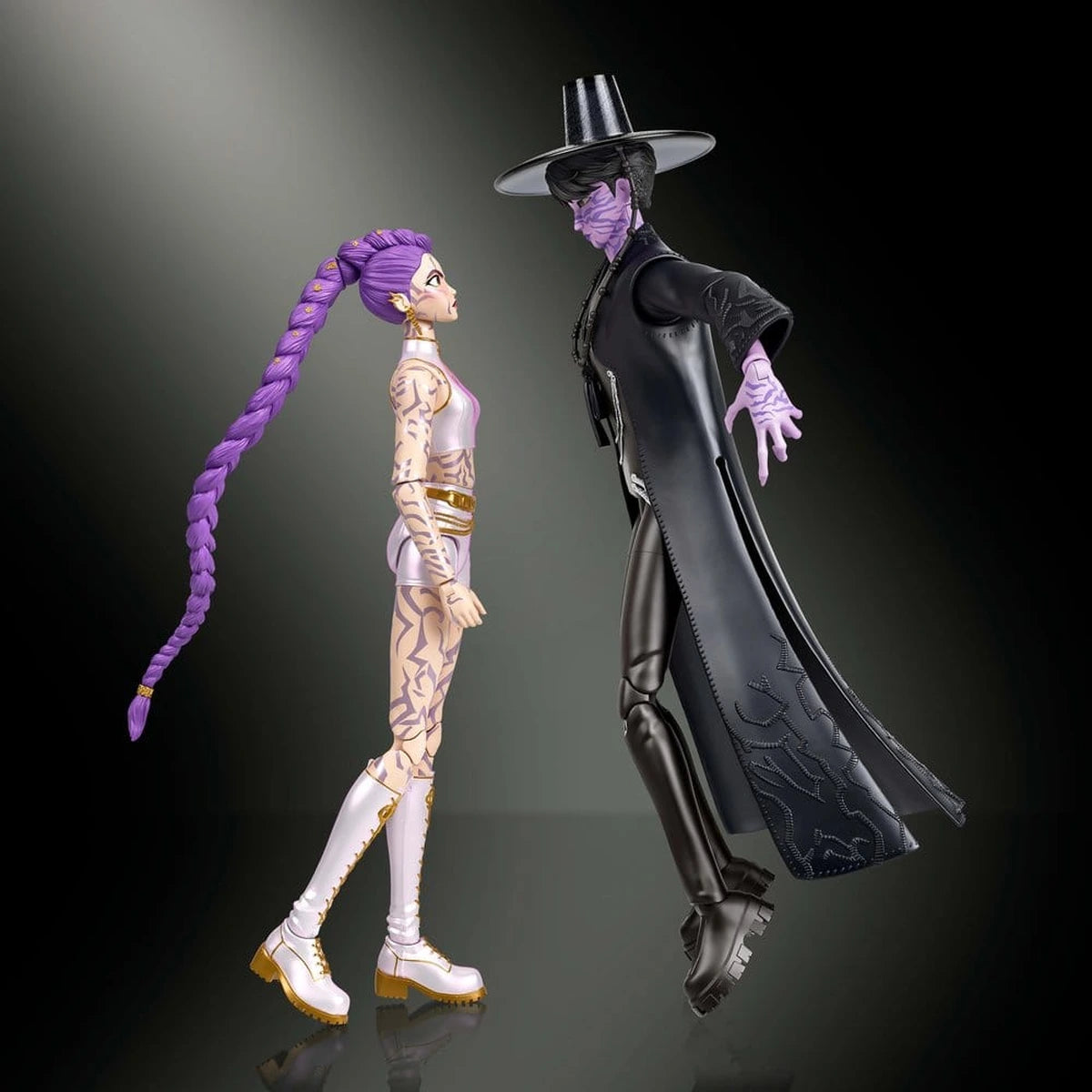 KPop Demon Hunters pack de 2 figurines Rumi & Jinu (Final Battle) 15 cm - Image 2