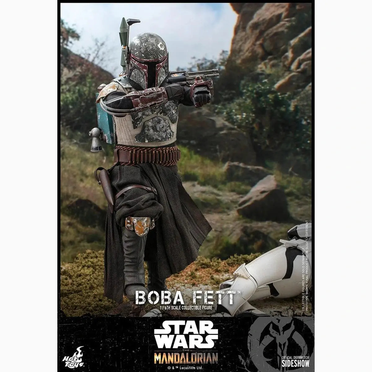 Star Wars The Mandalorian figurine 1/6 Boba Fett 30 cm - Image 5