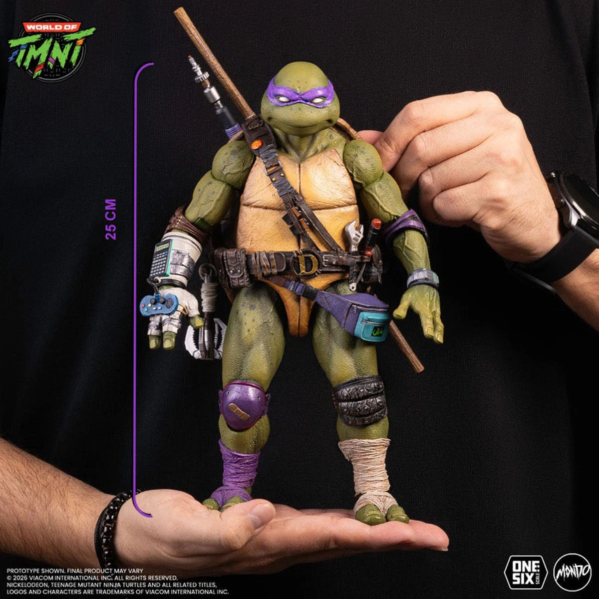 TMNT Tortue Ninja Mondo 1/6 Scale Donatello - Image 3