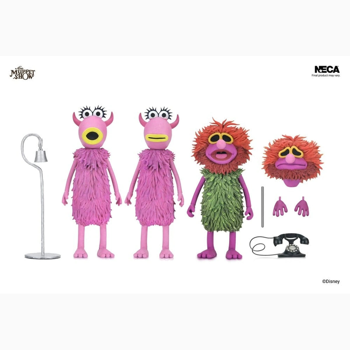 Le Muppet Show Ultimate pack 3 figurines Mahna Mahna and The Snowths 18 cm - Image 3