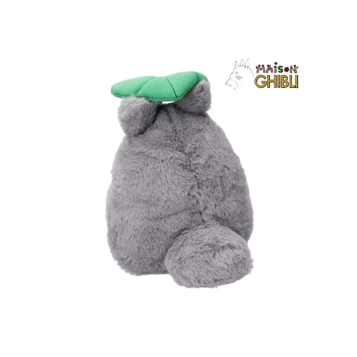 Mon voisin Totoro Nakayoshi Figurine en peluche Big Totoro with leaf 21 cm - Image 7