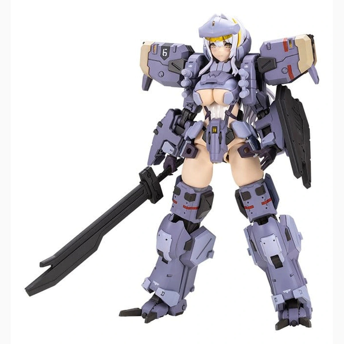 Front Mission Plastic Model Kit Non Zenith Girl Gray Ver. 16 cm - Image 1