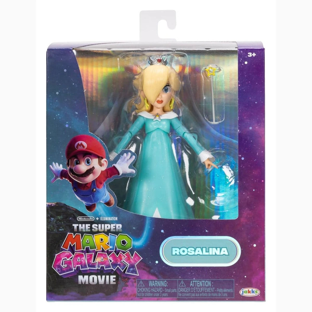 Super Mario Galaxy, le film figurine Rosalina 13 cm - Image 6