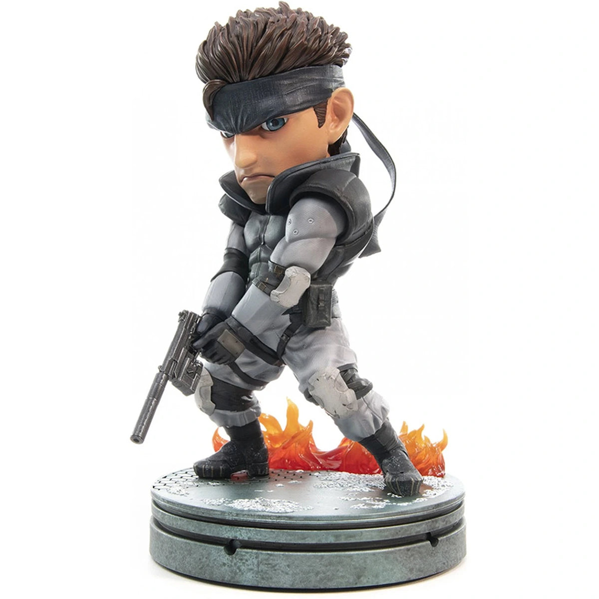 Metal Gear Solid Statue Solid Snake Sd Standard Edition 20cm - Image 1