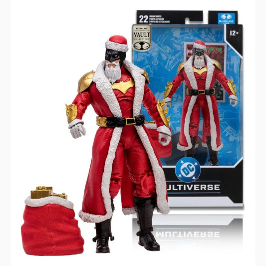 DC Multiverse McFarlane Vault Collection figurine Batman (Red Santa Suit) 18 cm - Image 3