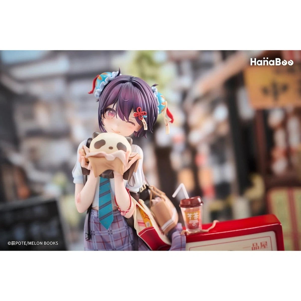 Original Character figurine PVC 1/6 Panda Nikuman-chan Illustrated by Ogipote 26 cm - Image 4