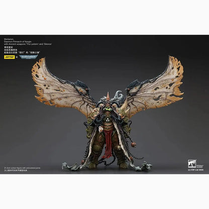 Warhammer 40k figurine 1/18 Mortarion Daemon Primarch of Nurgle with Ancient weapons The Lantern and Silence 21 cm - Image 1