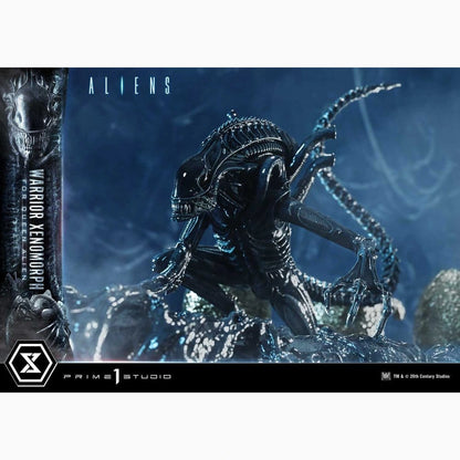 Aliens (Film) Ultimate Diorama Masterline Statue Warrior Xenomorph for Queen Alien 23 cm - Image 5