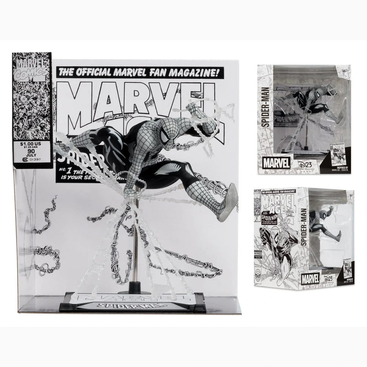 Marvel statuette PVC 1/10 Spider-Man (Marvel Age #90) (Line Art) 18 cm - Image 5