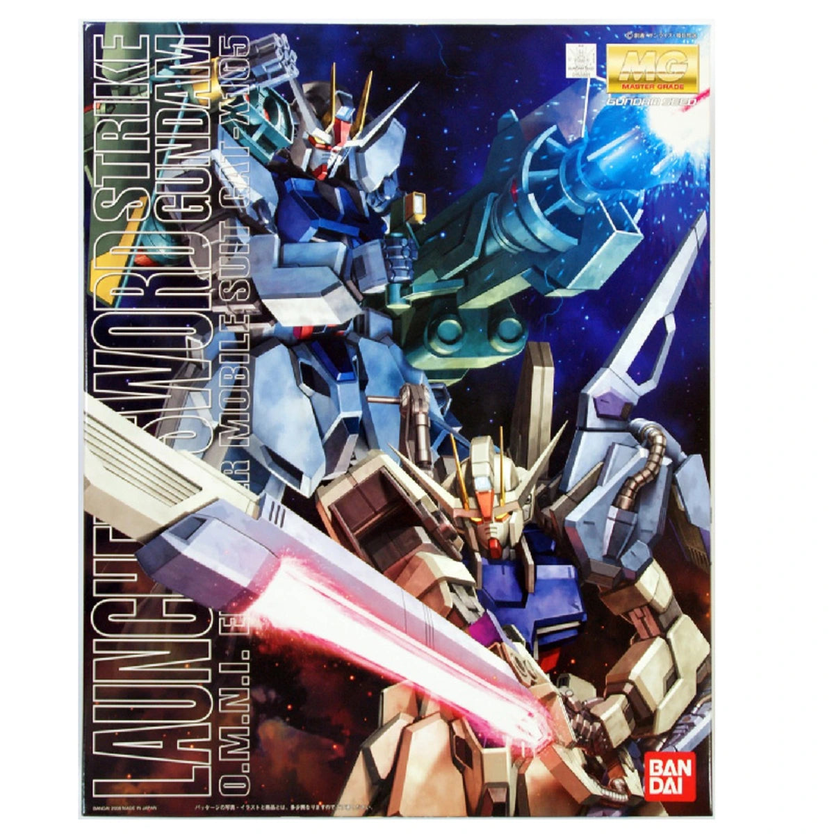 Gundam Gunpla MG 1/100 Strike Gundam Launcher / Sword - Image 1