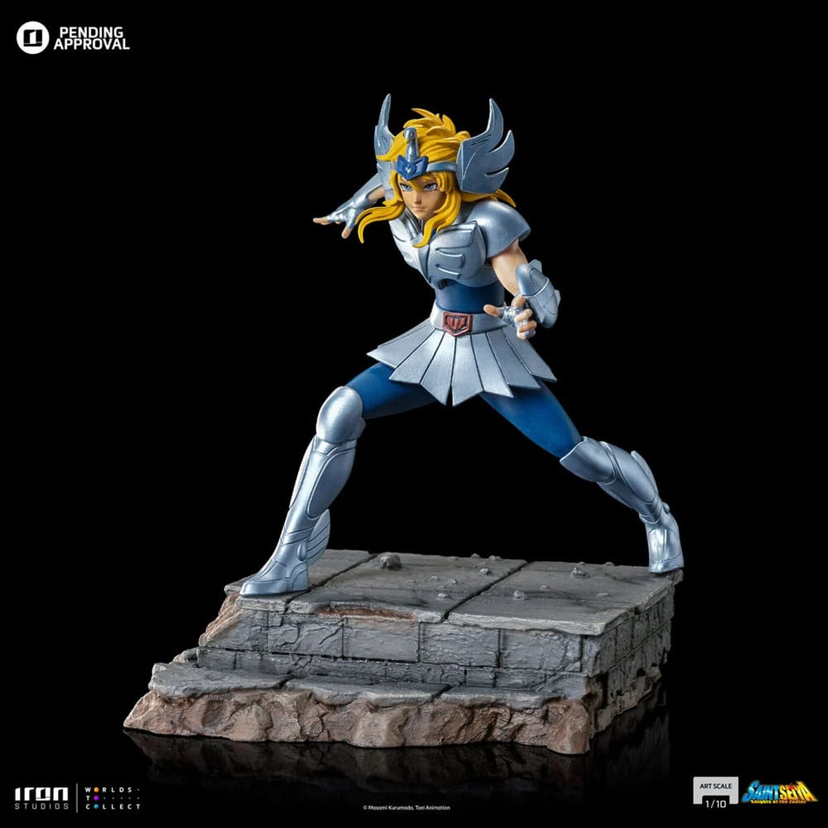 Saint Seiya statuette 1/10 Art Scale Cygnus Hyoga 19 cm - Image 3