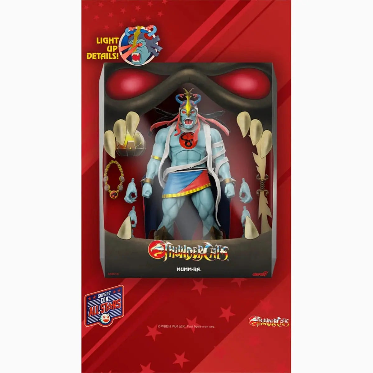 Thundercats figurine Ultimates Mumm-Ra (LED Eyes) 18 cm - Image 7