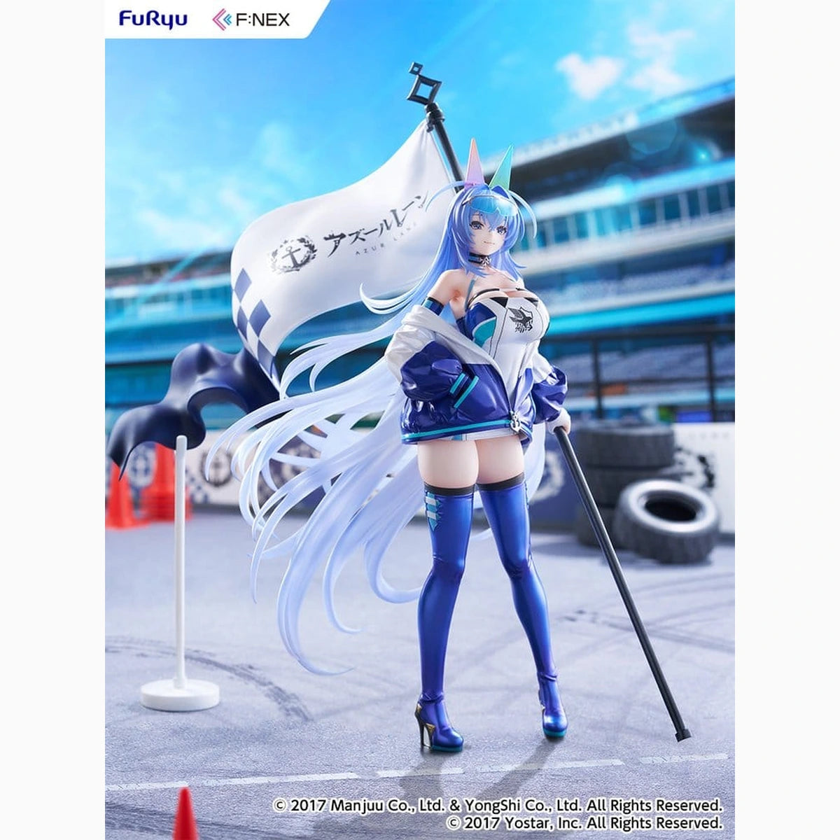 Azur Lane figurine PVC 1/7 New Jersey IRF2024 Ver. 30 cm - Image 3