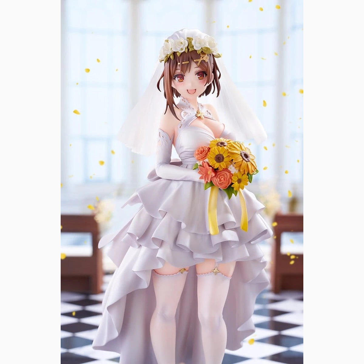 Atelier Ryza 3: Alchemist of the End & the Secret Key figurine PVC 1/7 Ryza (Reisalin Stout) Wedding Style 25 cm - Image 3