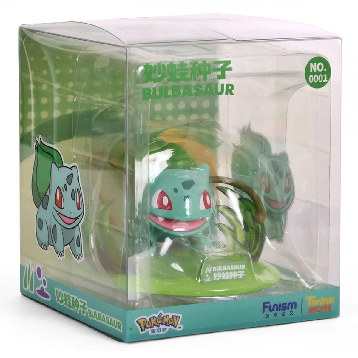 Pokemon Funism Twinkmont Prime Mini Bulbasaur Bulbizarre 10cm - Image 3