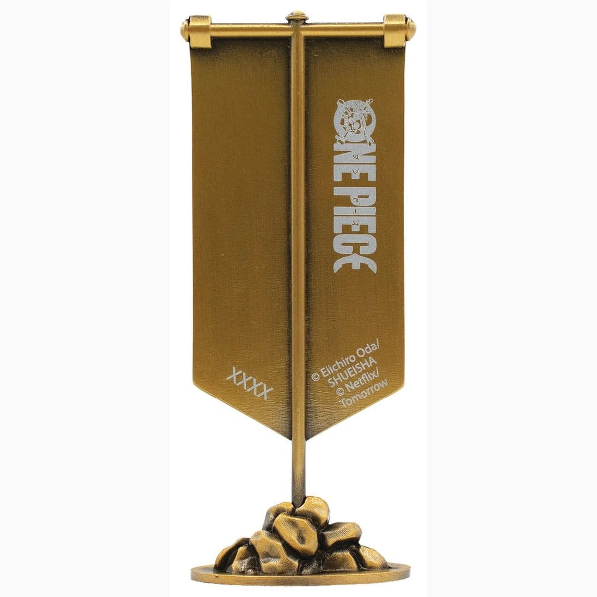 One Piece réplique Bannière en métal de l'équipage du Chapeau de paille 11 x 6 cm - Image 4