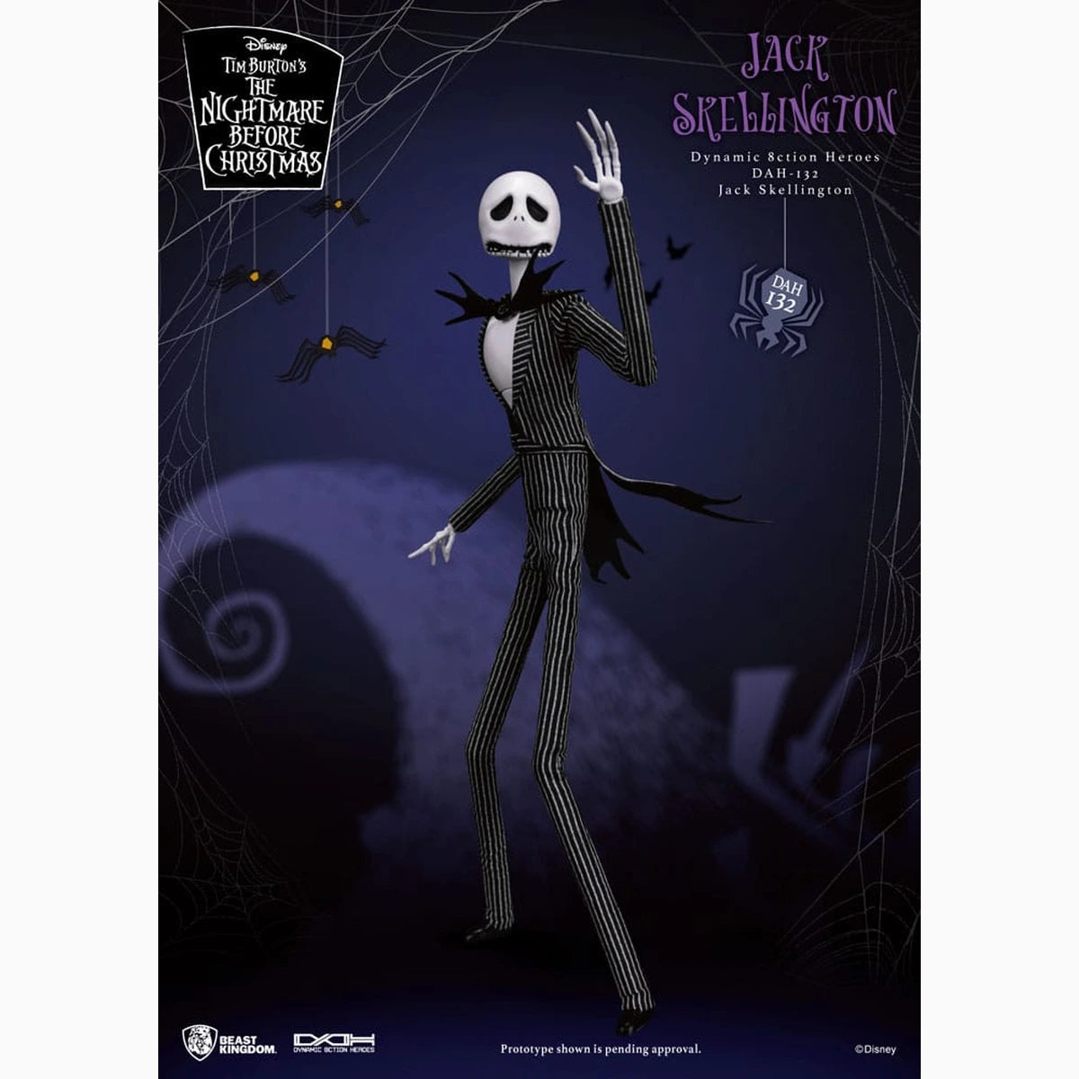 L'Étrange Noël de monsieur Jack figurine Dynamic Action Heroes 1/9 Jack 21 cm - Image 6