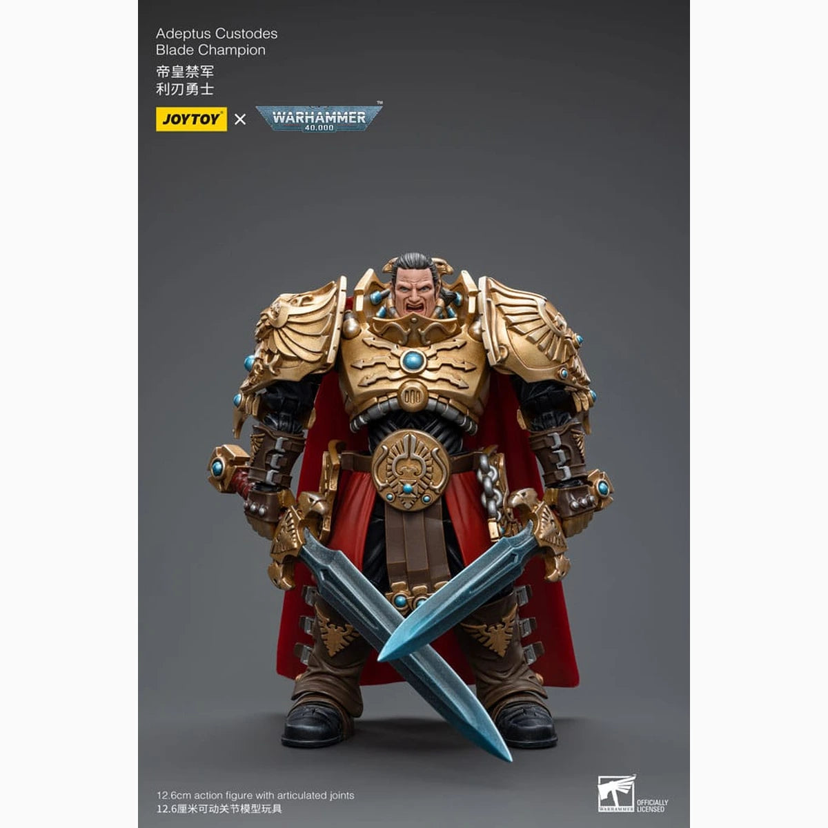 Warhammer 40k figurine 1/18 Adeptus Custodes Blade Champion 12 cm - Image 6