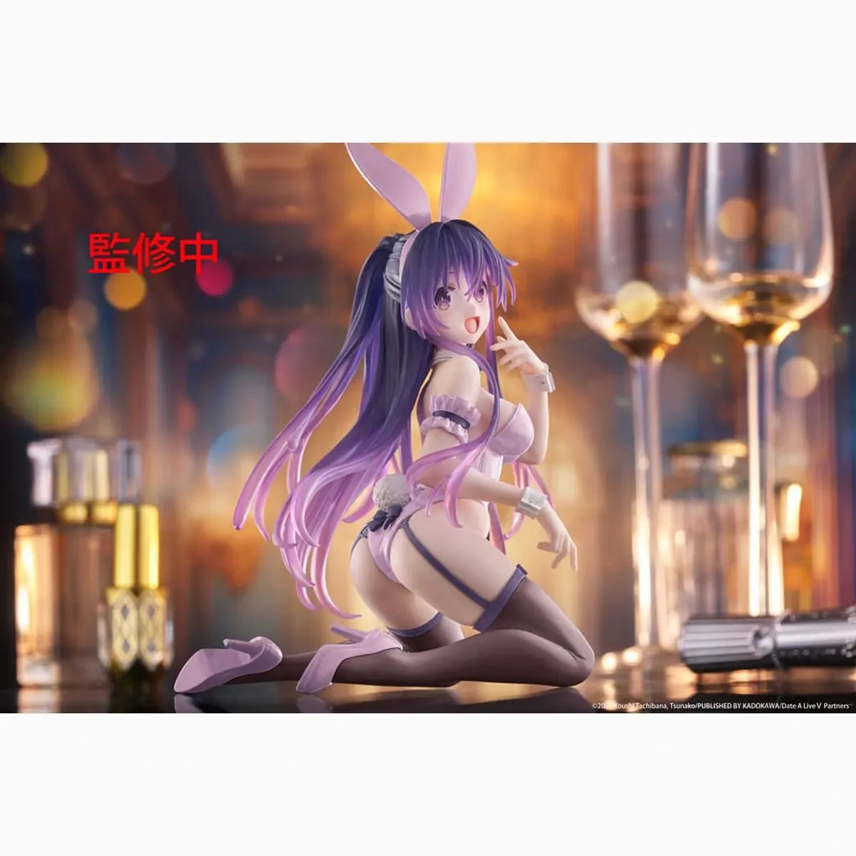 Date A Live statuette PVC Desktop Cute Figure Tohka Yatogami (Bunny Ver.) Renewal 13 cm - Image 4