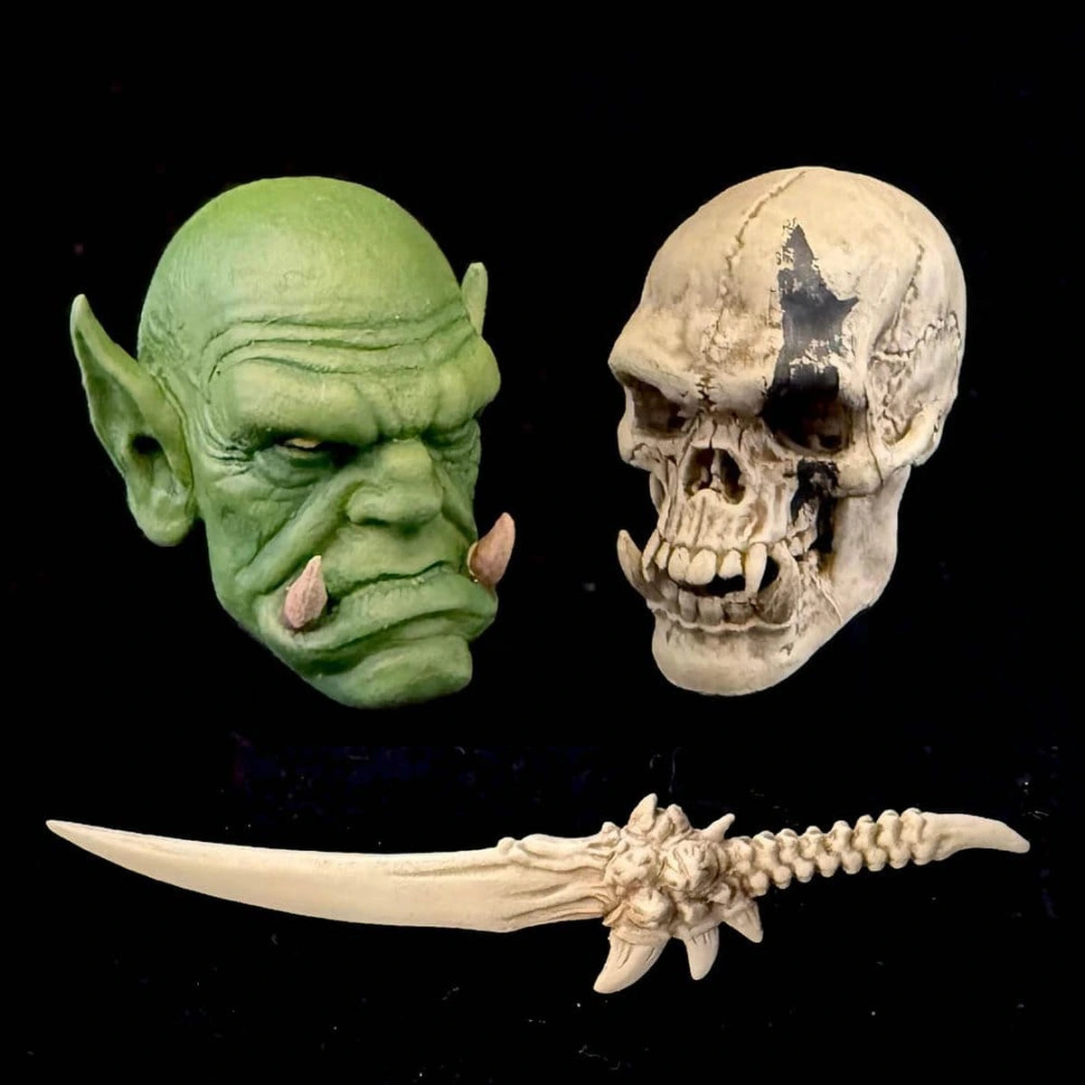 Mythic Legions accessoires pour figurines Enemy Head Pack - Image 1
