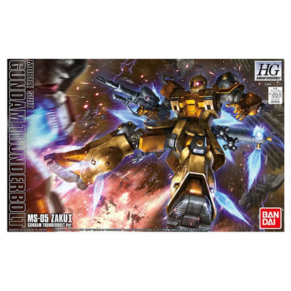 Gundam Gunpla HG 1/144 Zaku I Gundam Thunderbolt Ver - Image 2