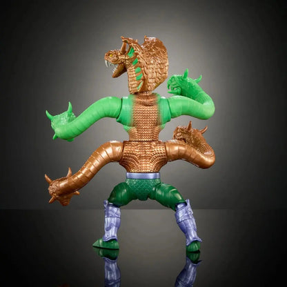 MOTU x TMNT: Turtles of Grayskull figurine Deluxe King Hiss 14 cm - Image 7