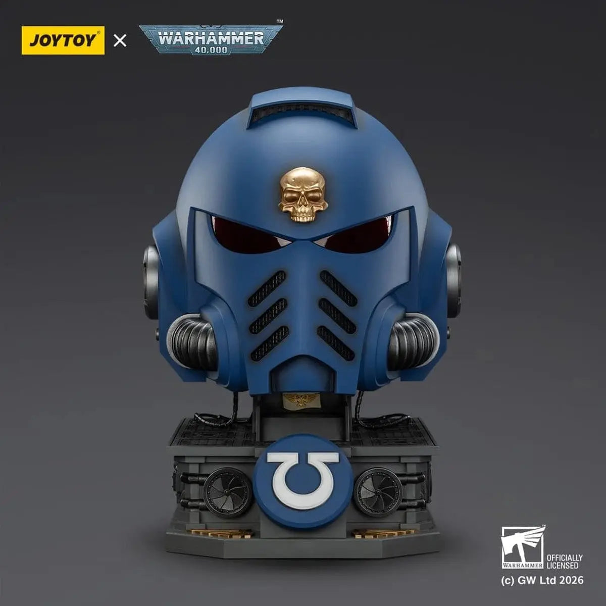Warhammer 40,000 Captain MkX Helmet & Display Stand Ultramarines 44 cm - Image 4