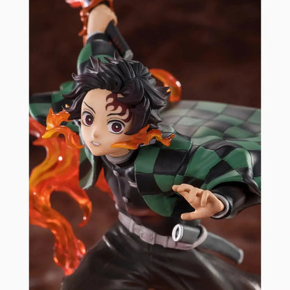 Demon Slayer: Kimetsu no Yaiba statuette PVC FiguartsZERO Kamado Tanjiro (Kyojuro Rengoku's Sword Guard Ver.) 19 cm - Image 6