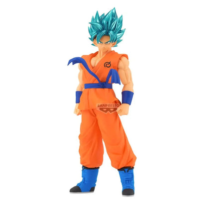 DBZ Dragon Ball Super Blood Of Saiyans Son Goku Blue 18cm W129 - Image 1