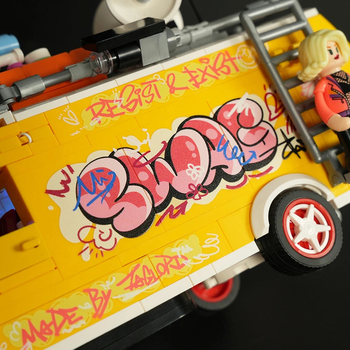 Lumibricks Street Fusion 19013 Graffiti Crew - Image 2
