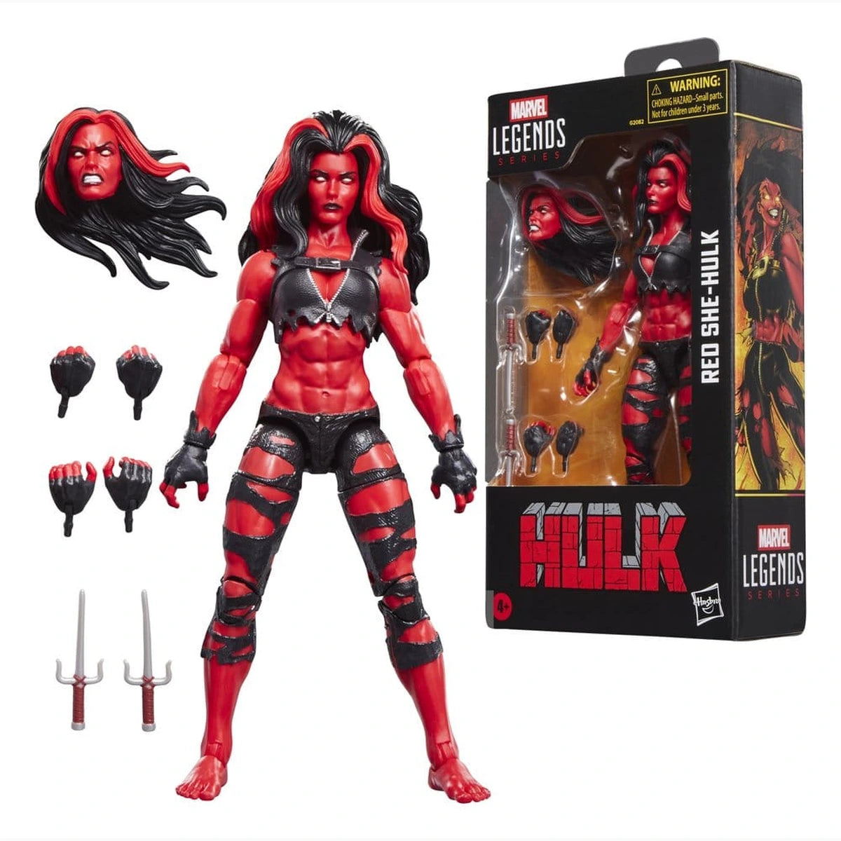 Hulk Marvel Legends figurine Red She-Hulk 15 cm - Image 3