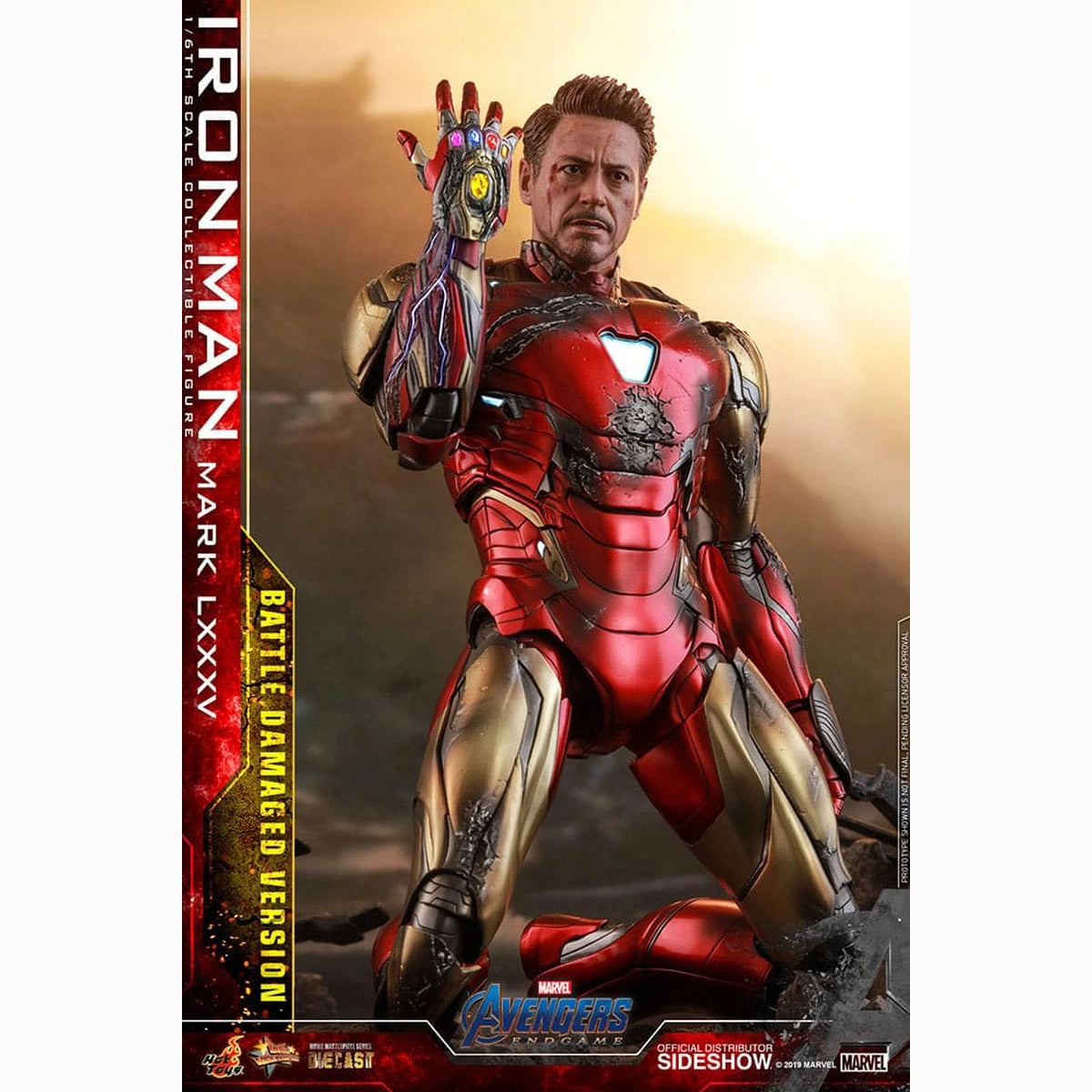 Avengers: Endgame figurine Movie Masterpiece Diecast 1/6 Iron Man Mark LXXXV (Battle Damaged Version) Special Edition 32 cm - Image 5
