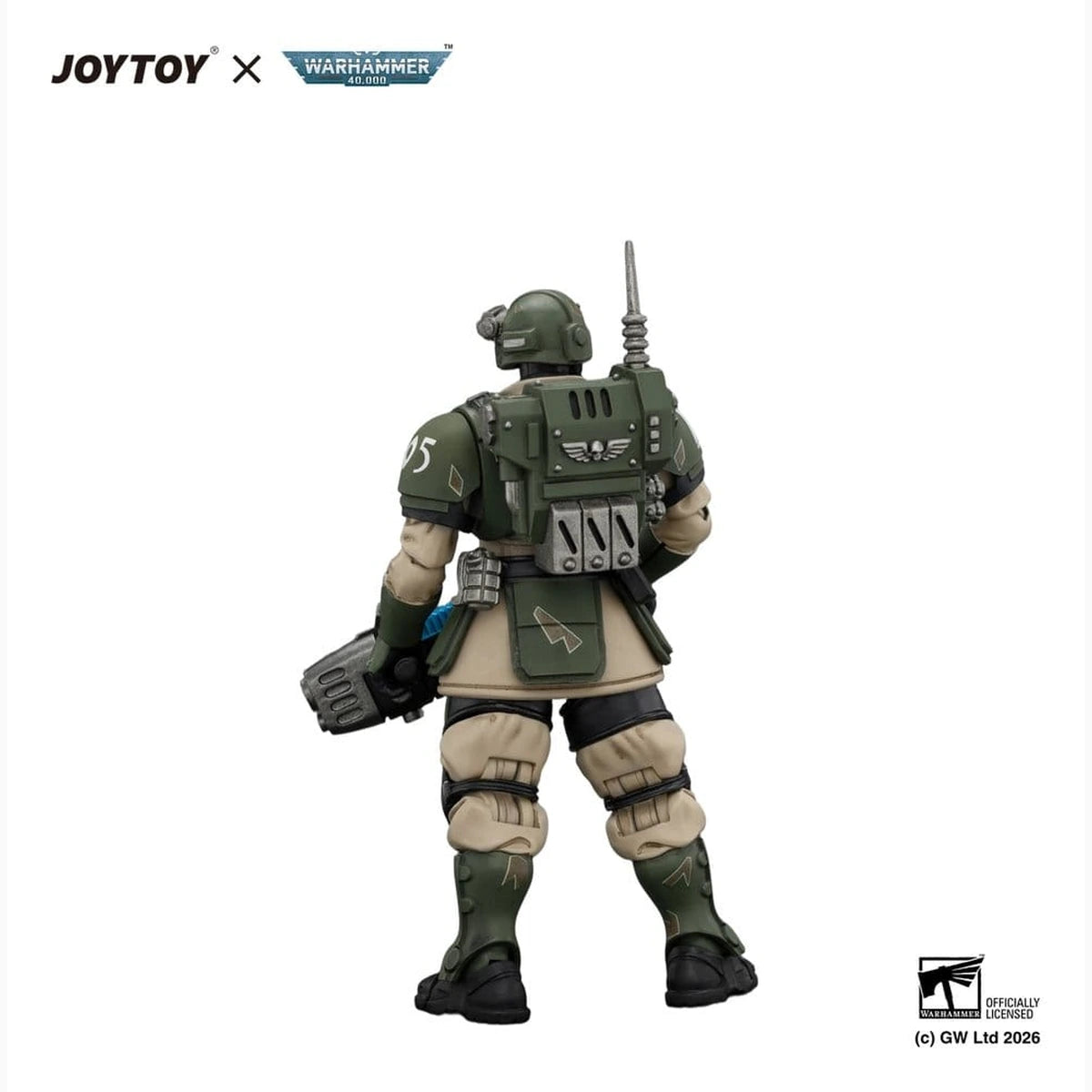 Warhammer figurine Astra Militarum Kasrkin 4 with Plasma Gun - Image 3