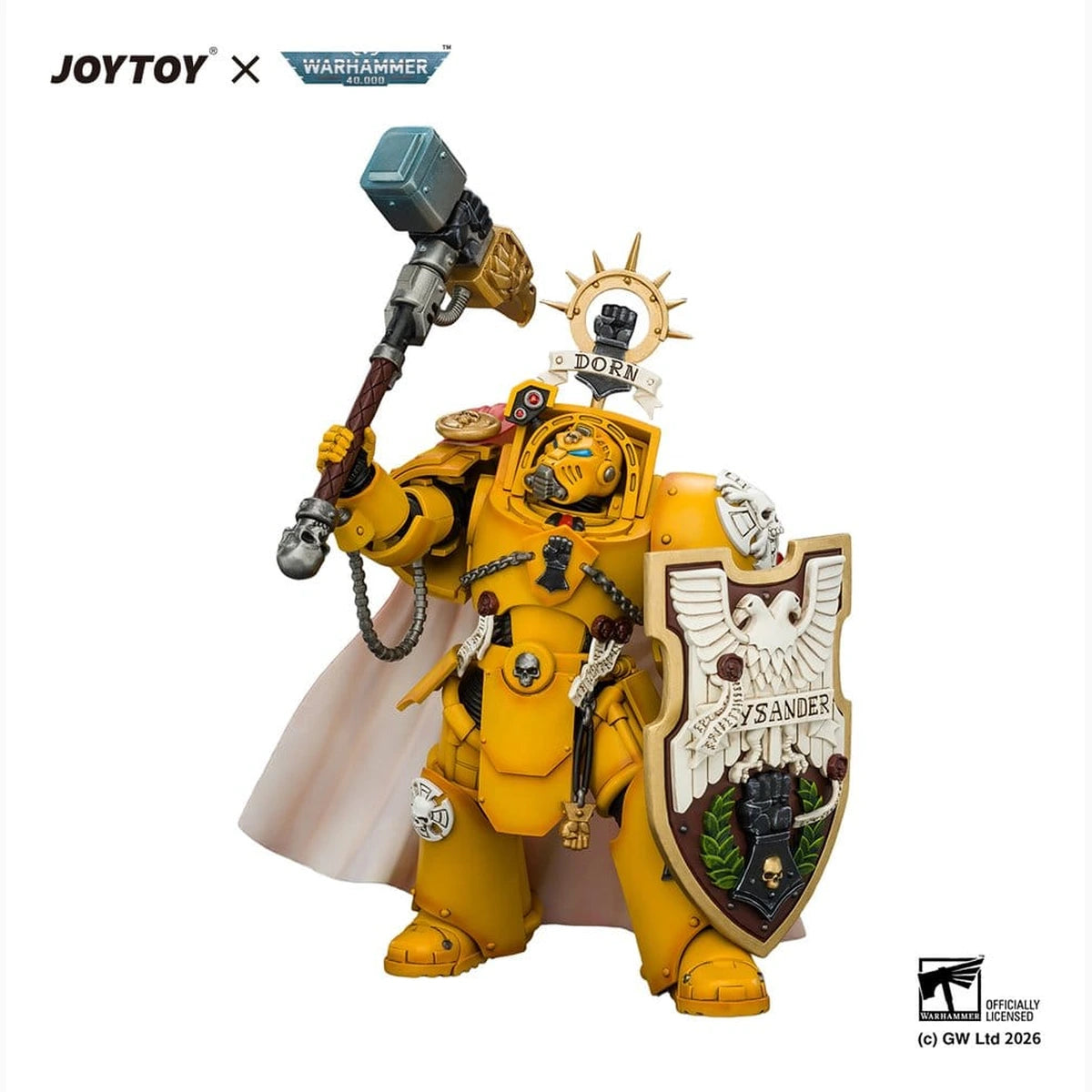 Warhammer figurine Imperial Fists Darnath Lysander 14 cm - Image 5