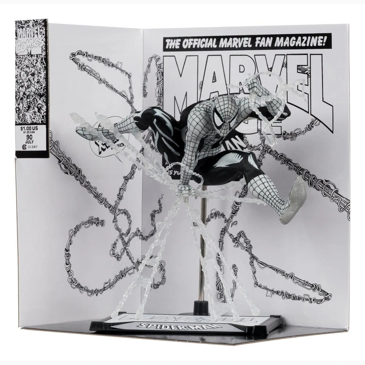 Marvel statuette PVC 1/10 Spider-Man (Marvel Age #90) (Line Art) 18 cm - Image 1