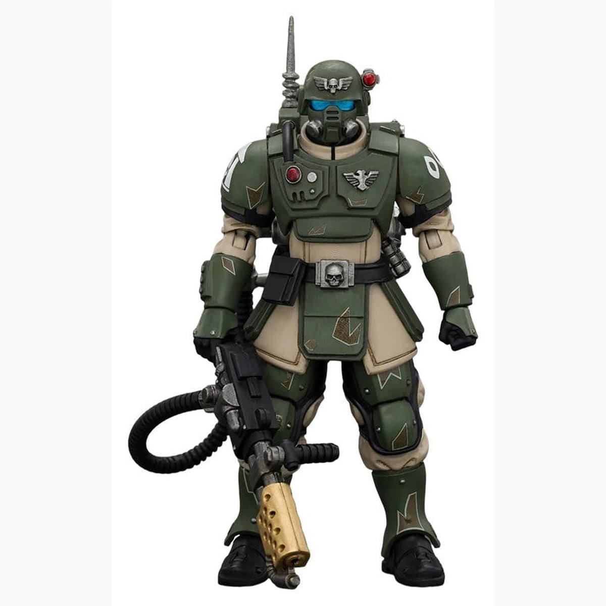 Warhammer figurine Astra Militarum Kasrkin 2 with Flamer - Image 1
