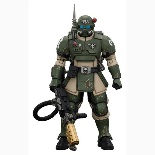 Warhammer figurine Astra Militarum Kasrkin 2 with Flamer - Image 1
