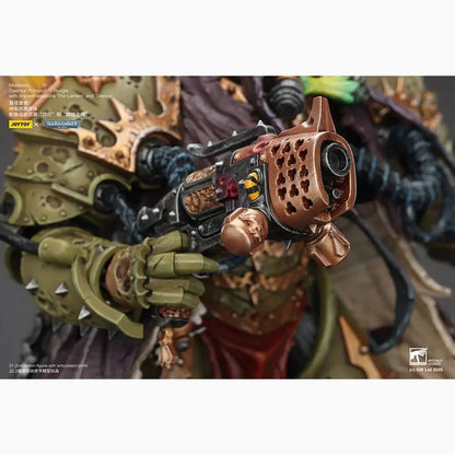 Warhammer 40k figurine 1/18 Mortarion Daemon Primarch of Nurgle with Ancient weapons The Lantern and Silence 21 cm - Image 7