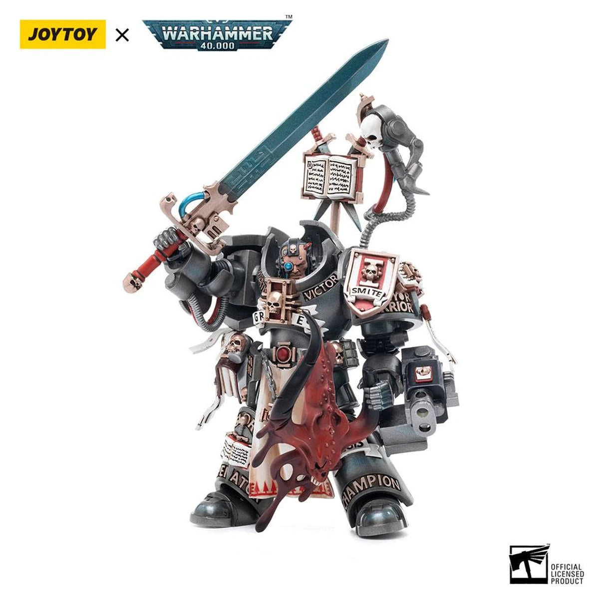 Warhammer 40k figurine 1/18 Grey Knights Terminator Incanus Neodan 13 cm - Image 1